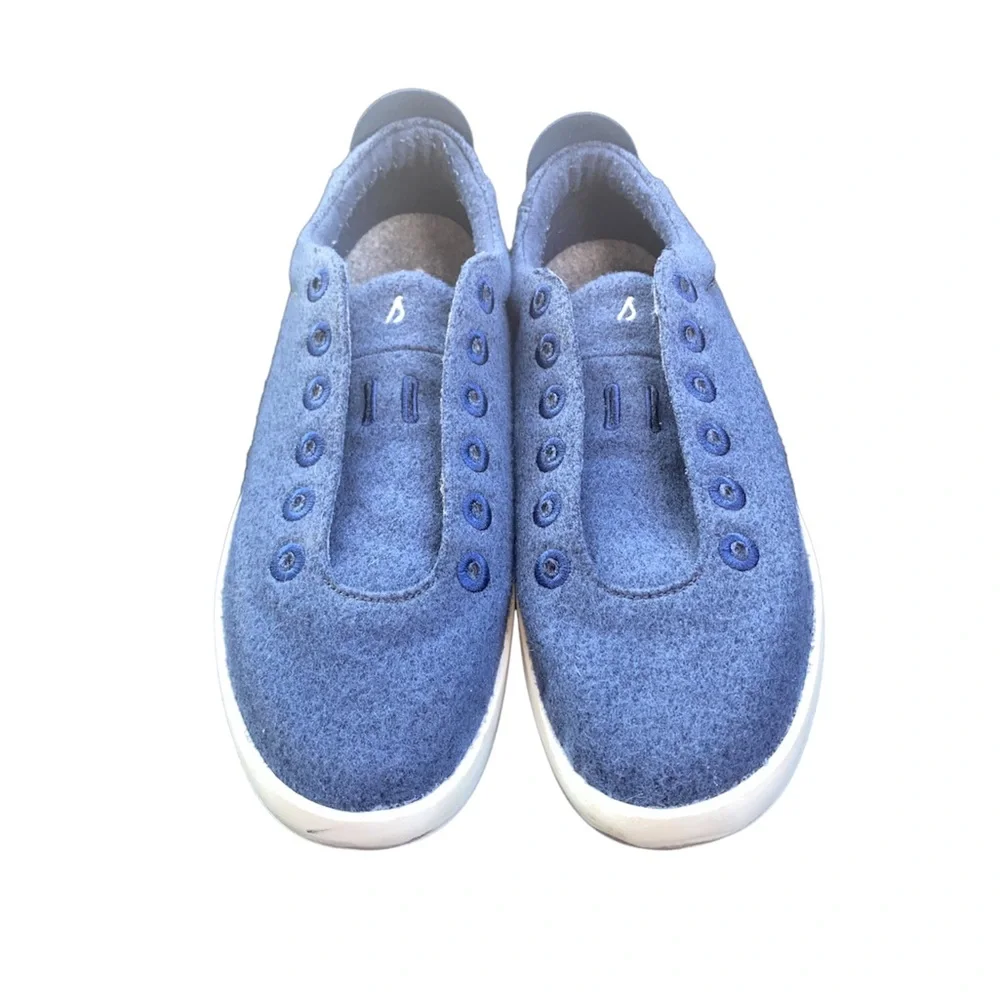 Allbirds LIMITED EDITION Hazy Indigo (Blizzard Sole) Men's Wool Pipers - Picture 8 of 10